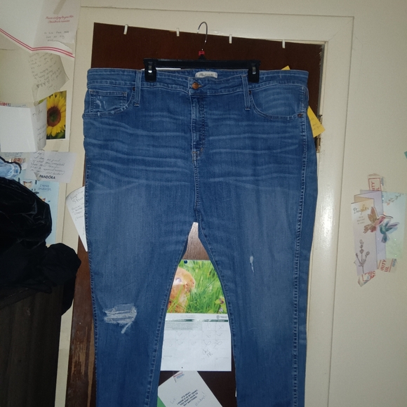 MADEWELL Curvy high rise skinny PLUS SIZE - Picture 4 of 11